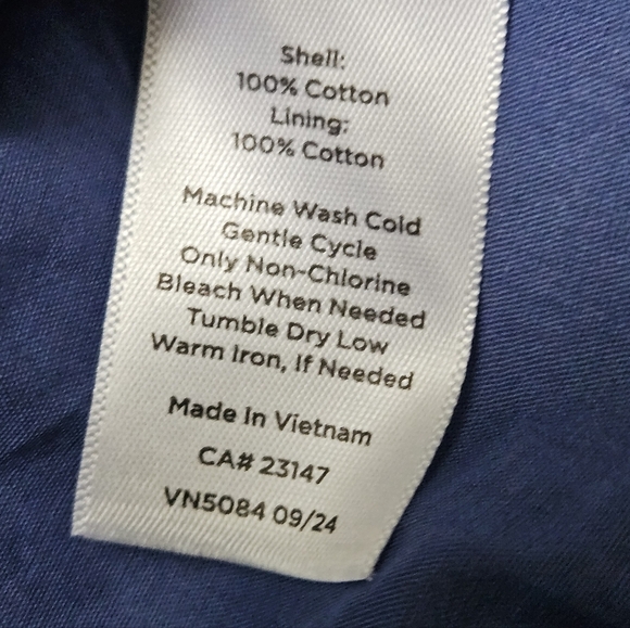 Talbots Sz 12 Cotton Voile Flowy Tiered dress Buoyant Blossoms Maxi Belt Dress - Picture 15 of 15